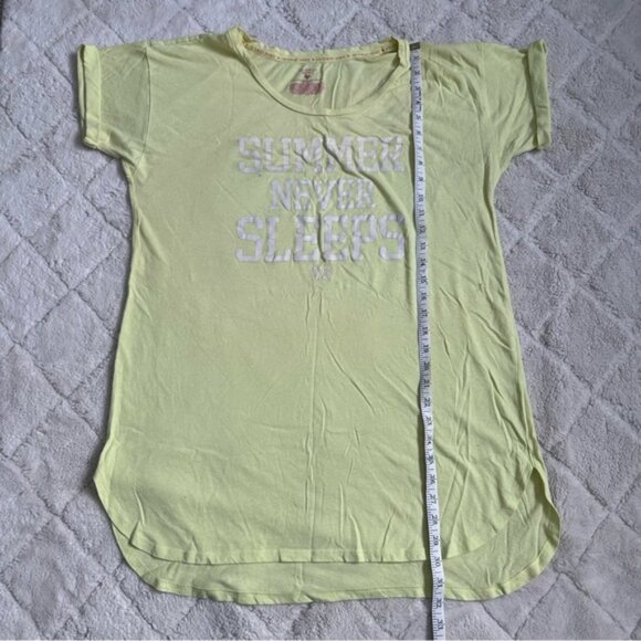 Victoria's Secret | Yellow "Summer Never Sleeps" Nightgown | Size Large - Picture 8 of 8
